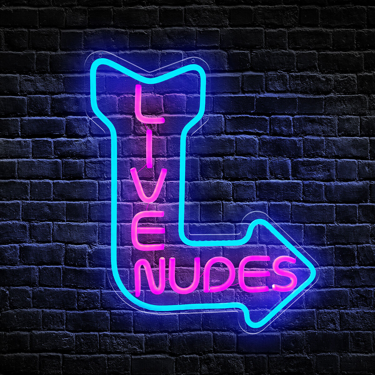 becky stocks add neon live nudes image