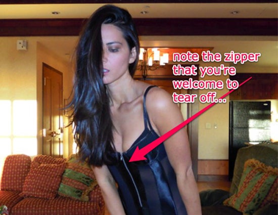 aisha day add olivia munn ass photo