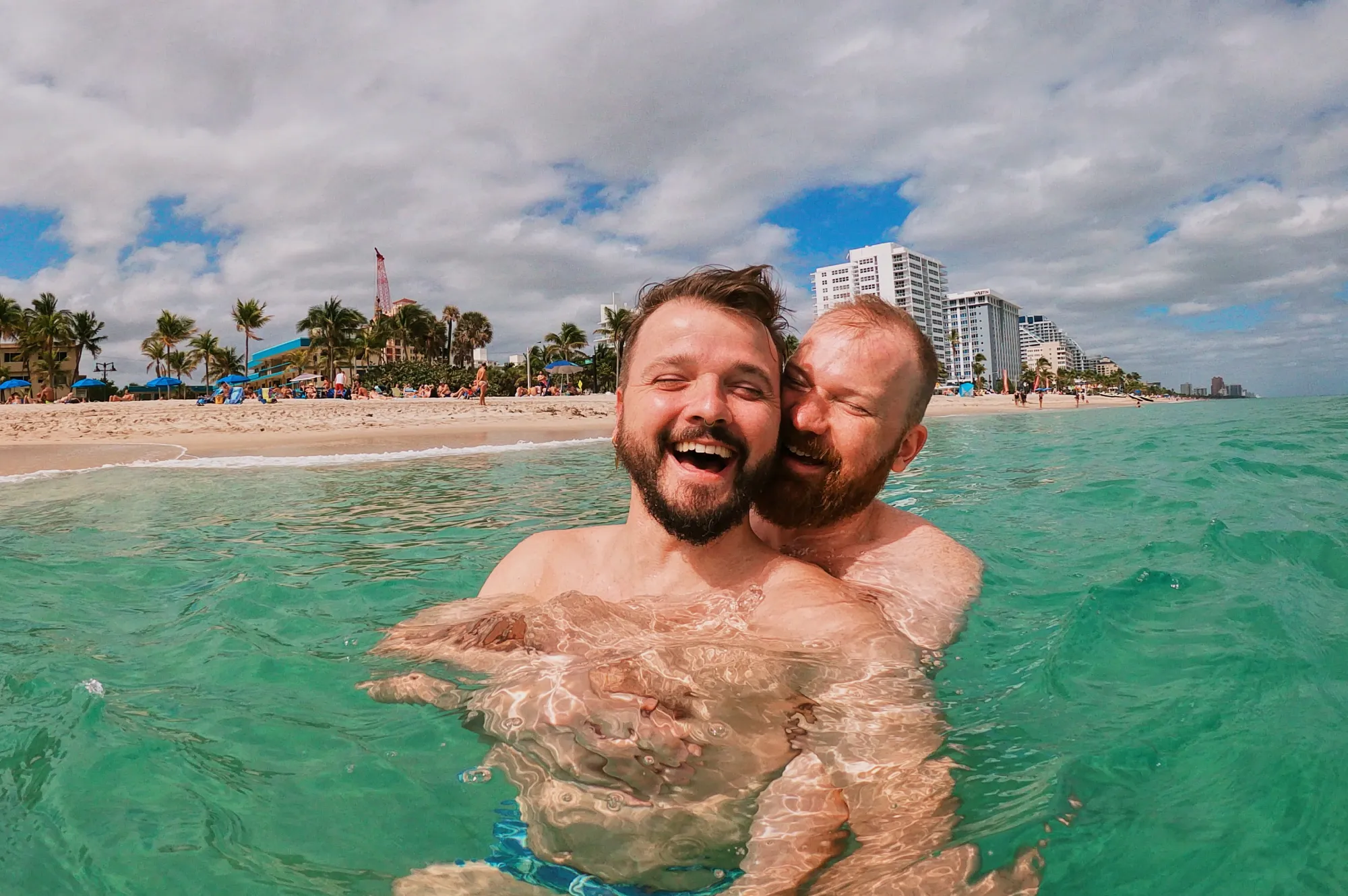 daved beckham add nude beach in ft lauderdale photo