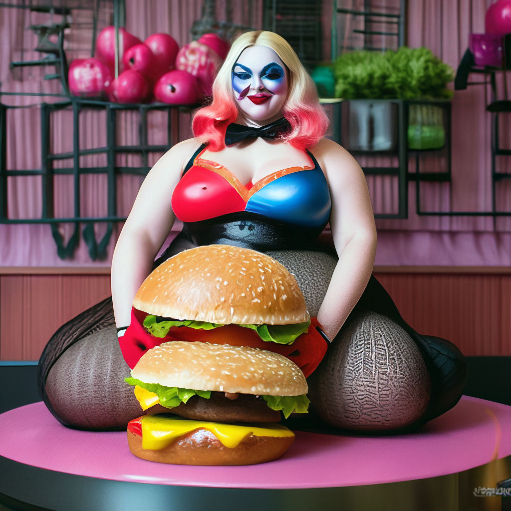 benoit cousineau add fat harley quinn photo