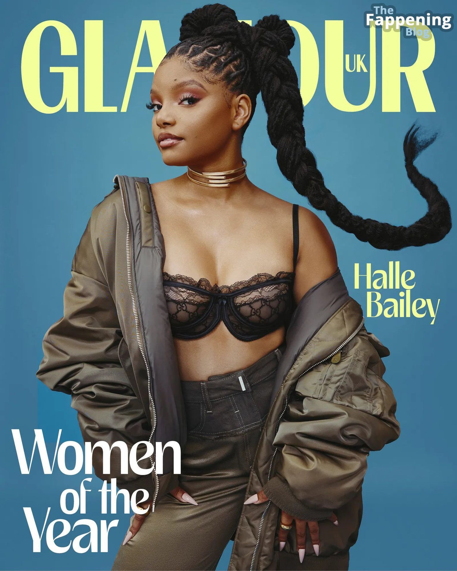 danielle kennett add halle bailey topless image