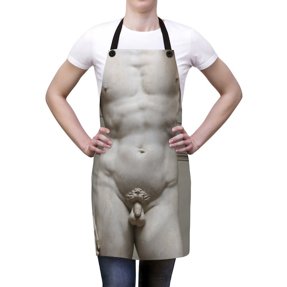 ahmed baroody add naked in an apron photo