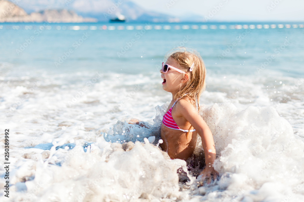 claire lockey add candid beach image