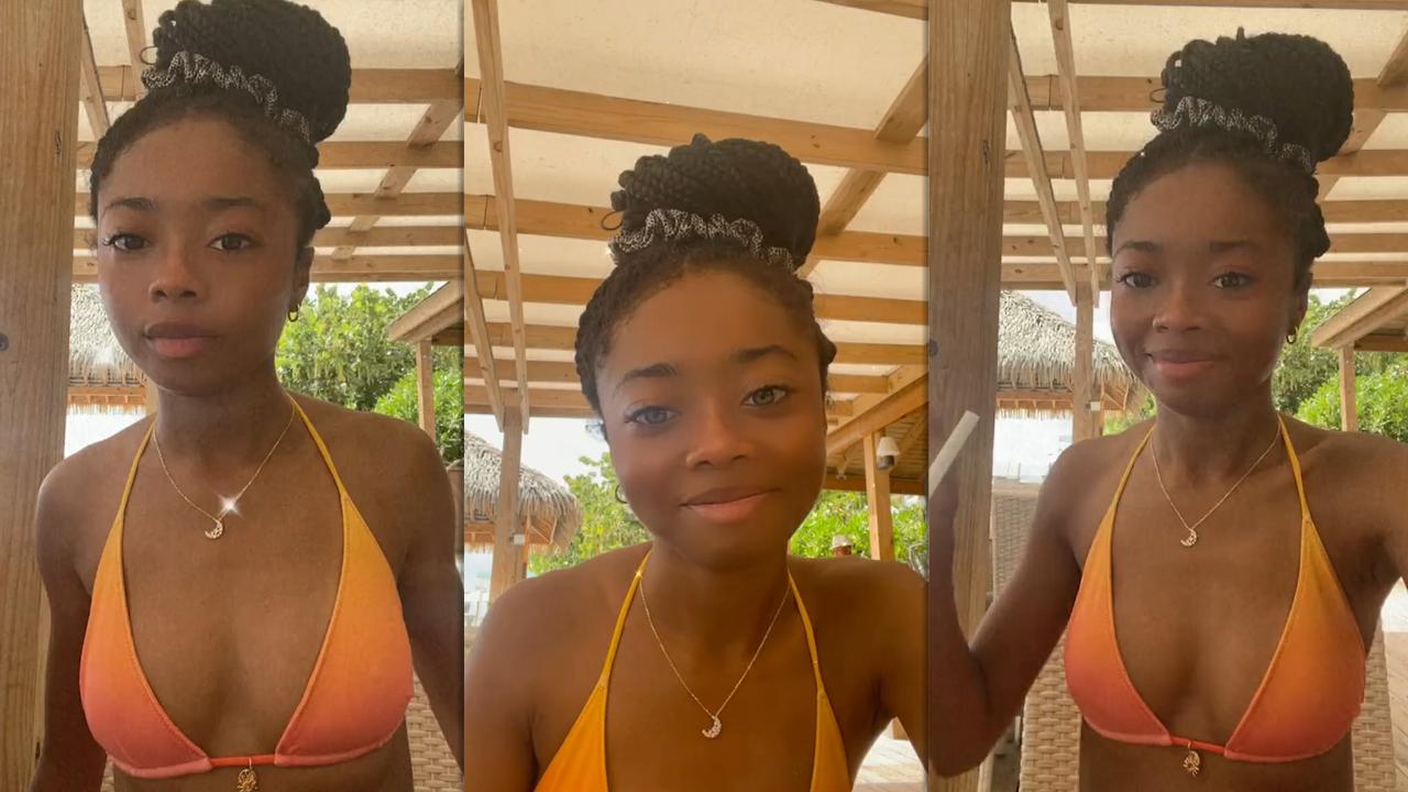 ben brownstein add skai jackson in a bikini photo