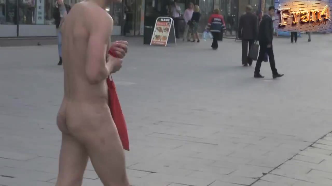 daniel blatter add naked men walking in public image