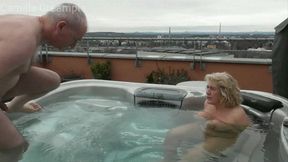 amanda huggins add porn in jacuzzi photo