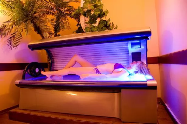 becky nosal add hidden cam in tanning bed image