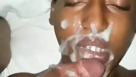 andrell harris add ebony cum in mouth image