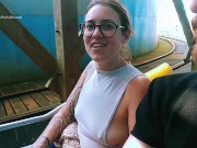 adeline ortiz add rollercoaster nip slips photo