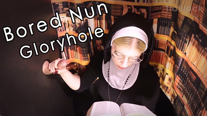 al pellegrini add gloryhole nun image