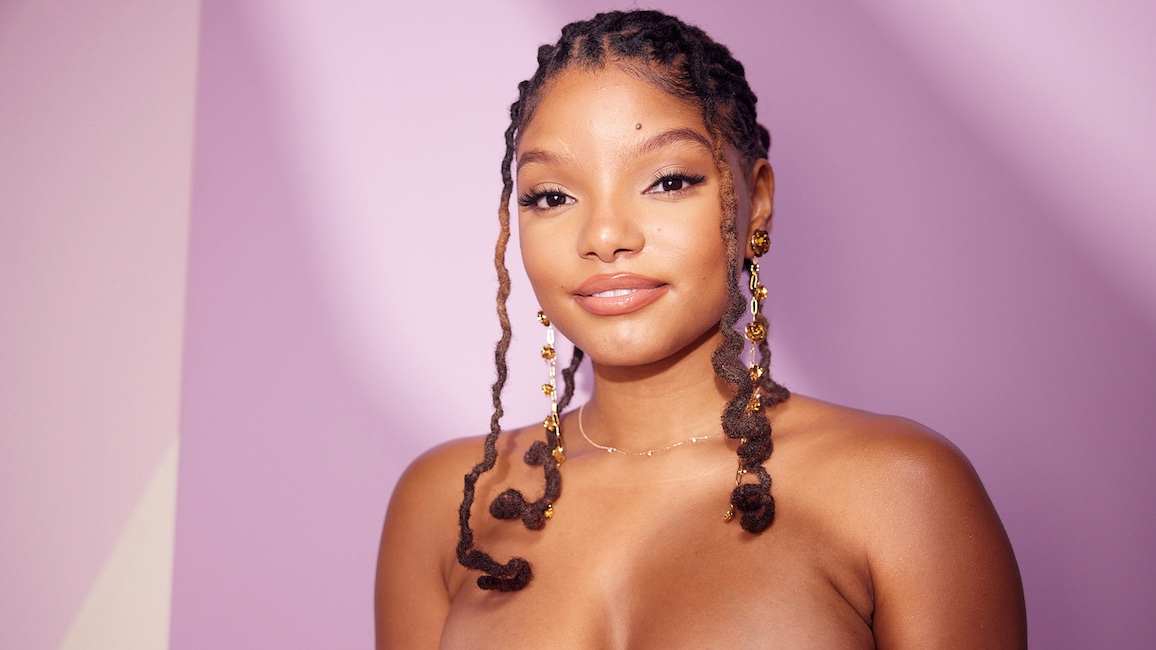 chris merton add halle bailey topless photo