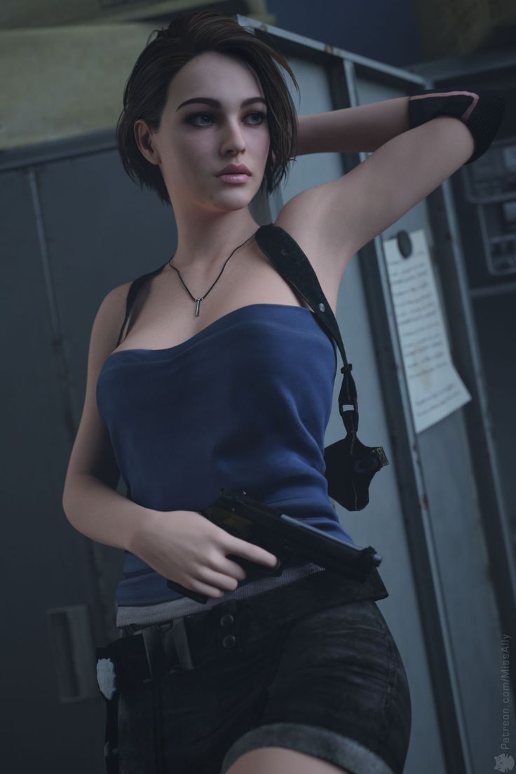 cherry domingo recommends jill valentine hot april medina add Hot guy pegged photo