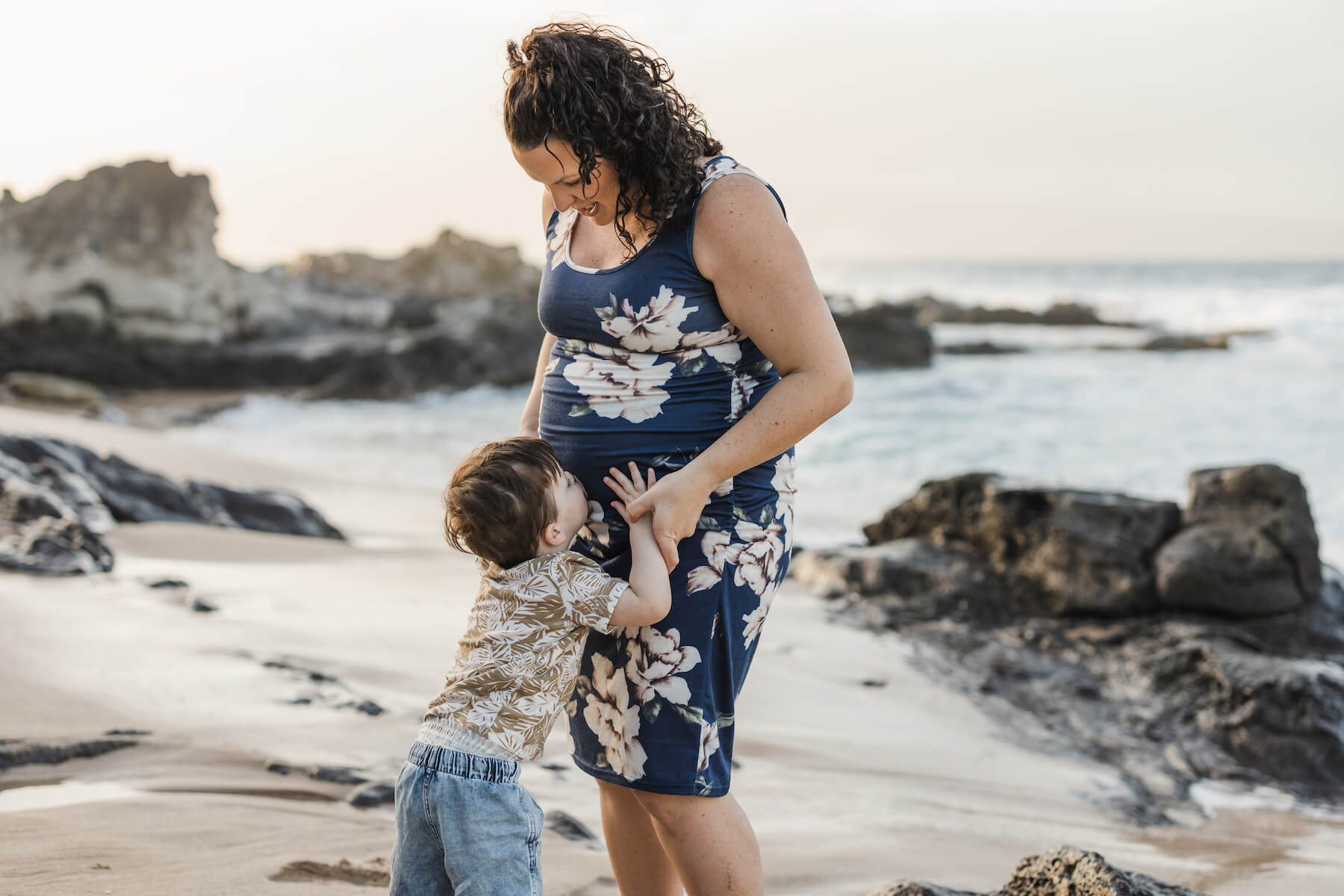 adrienne ferguson add mom changing infront of son image