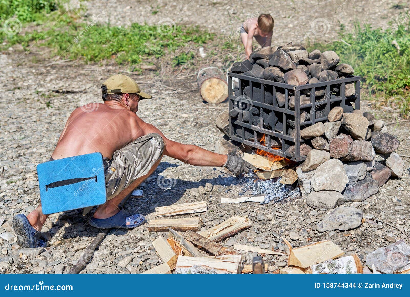 dhananjay roy add naked men camping photo