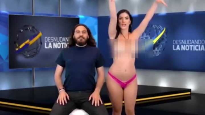 brad ackley add news reporters stripping image