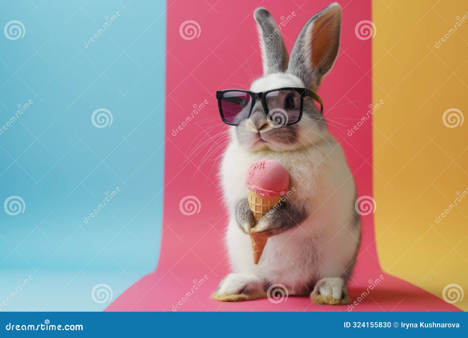 christian kang add real sweet bunny photo