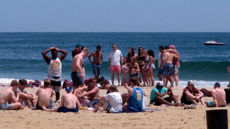 bill deweese add topless beach photo